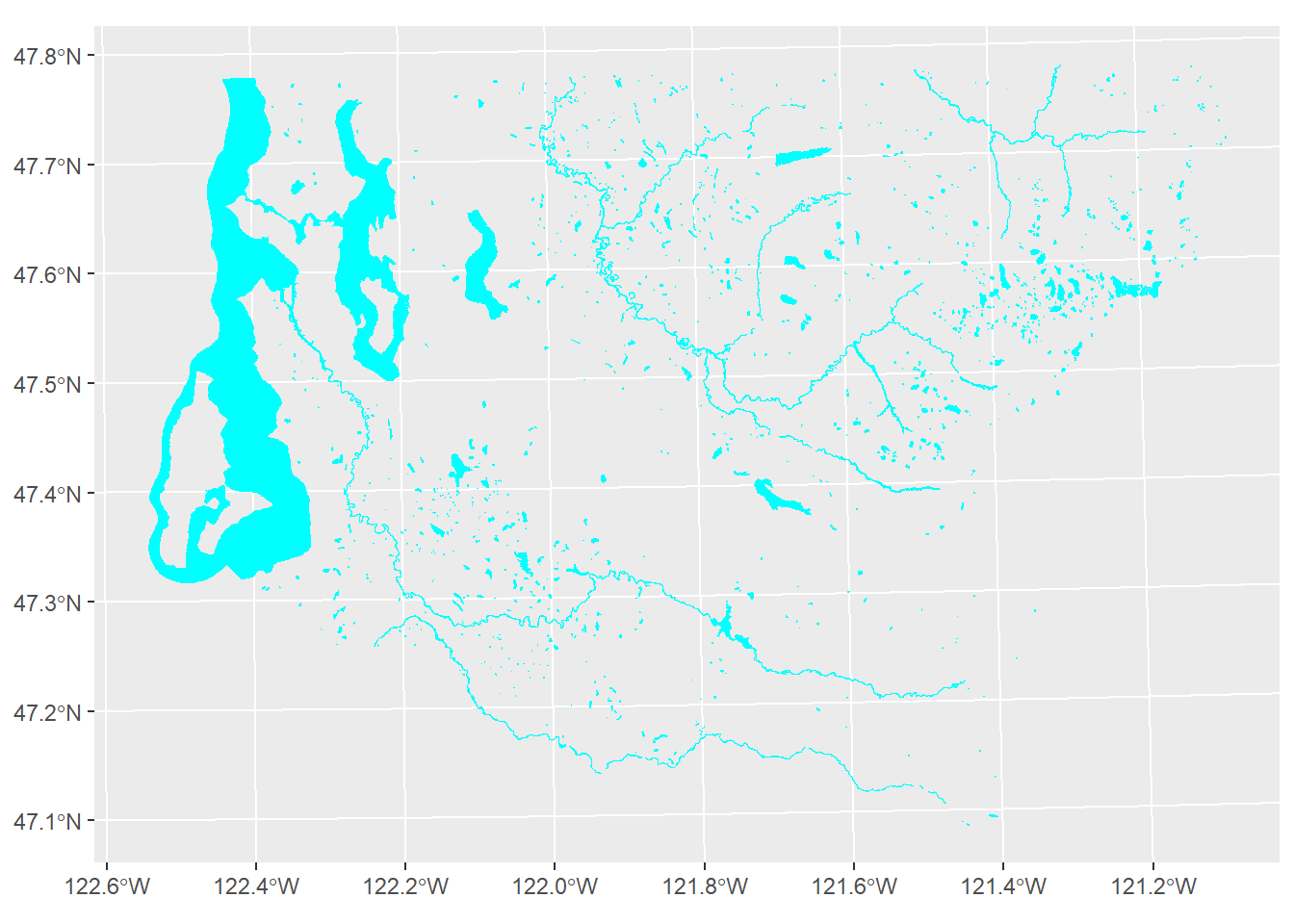 King County water areas from US Census TIGER/Line data